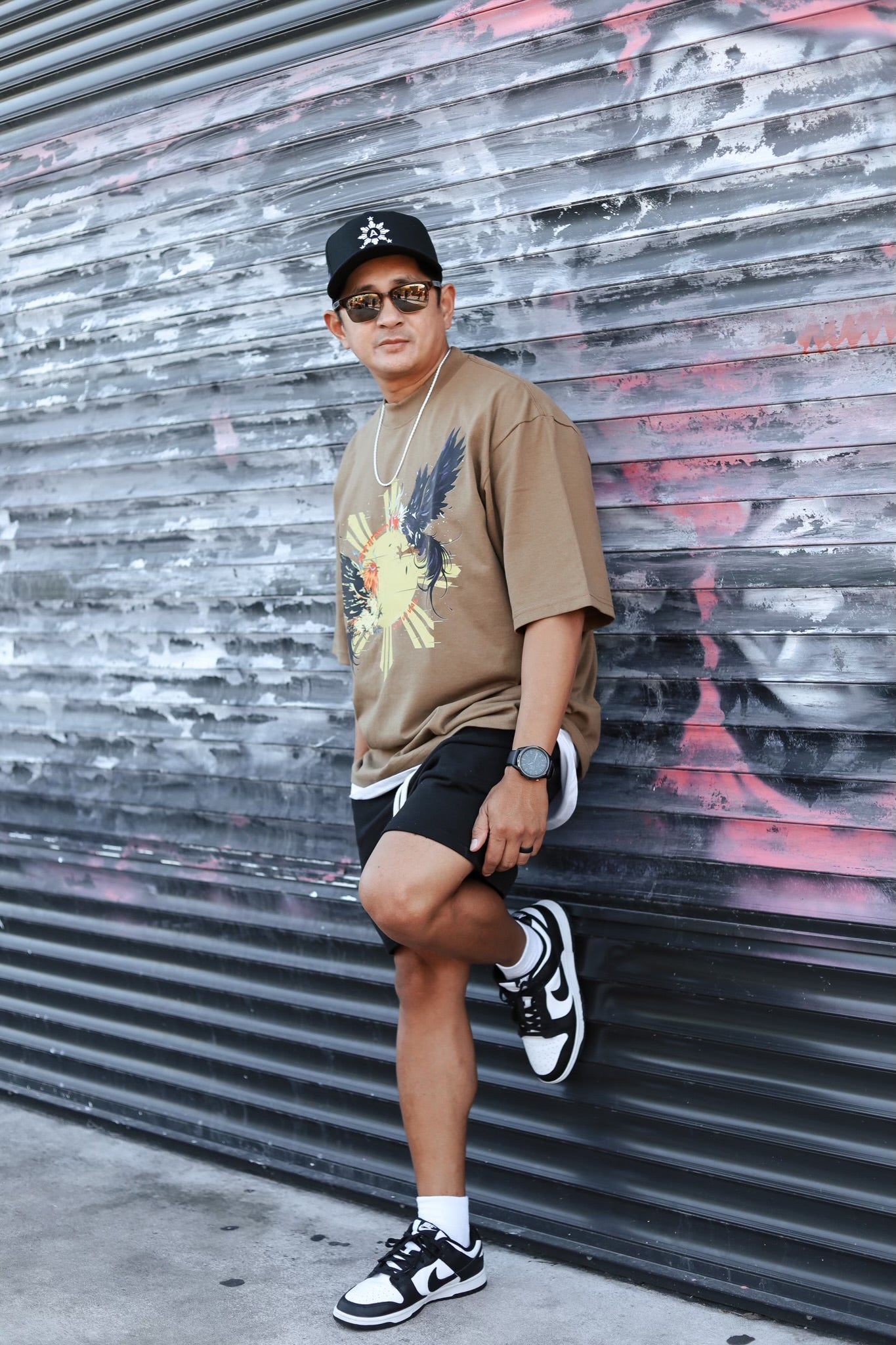 Ampilfied Sabong Dropped Shoulder Tees