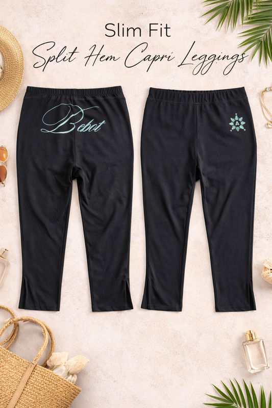 Bebot slim fit hem capris