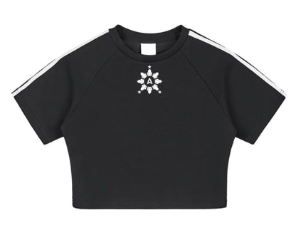 # Ampilfied Performance Cropped Top