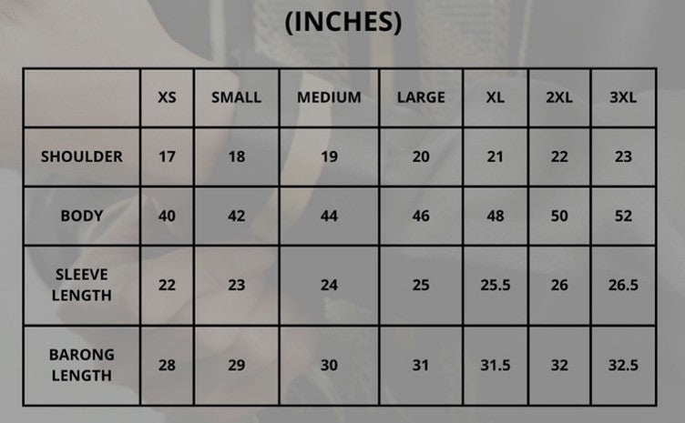 Barong Tagalog Ampilfied