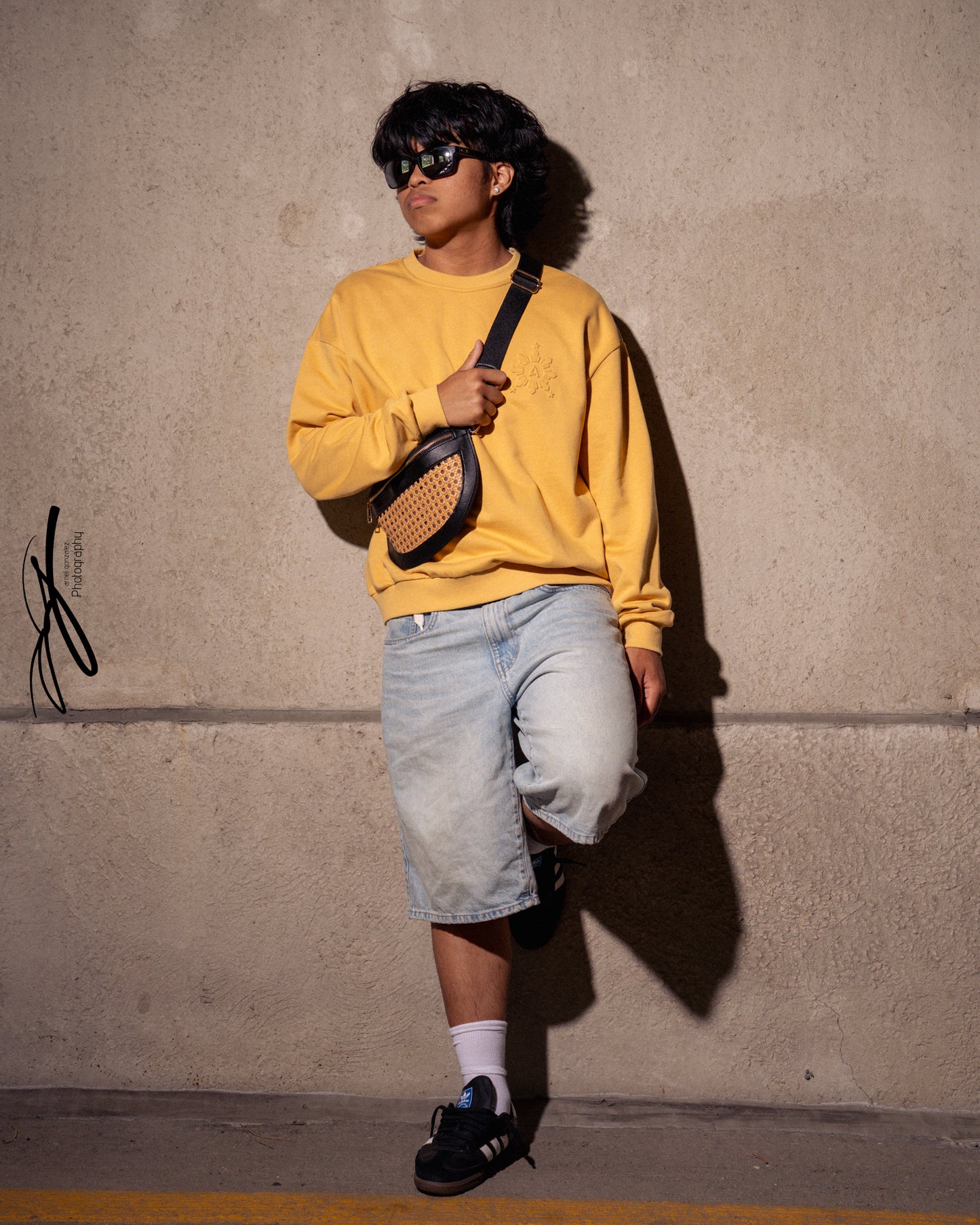 Ampilfied Mustard Crewneck Sweatshirt