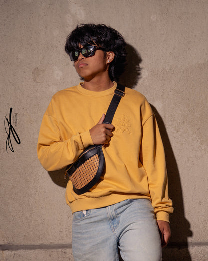 Ampilfied Mustard Crewneck Sweatshirt