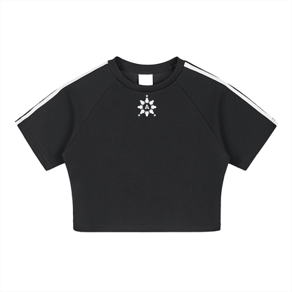 Ampilfied Taped Cooling Performance Crop Top