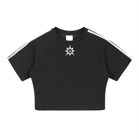 Ampilfied Taped Cooling Performance Crop Top